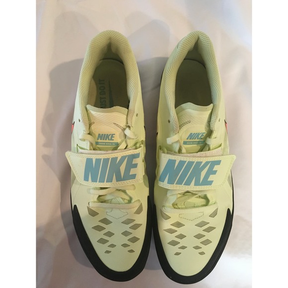 Nike Zoom Rival SD 2 Volt Orange Throwing Discus Shot Put Shoes Sz 10 - Picture 3 of 8